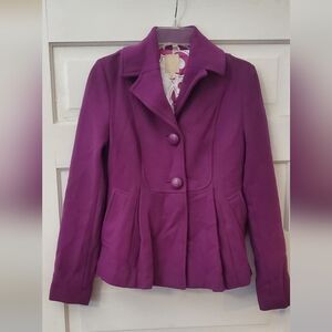 Peacoat S wool blend